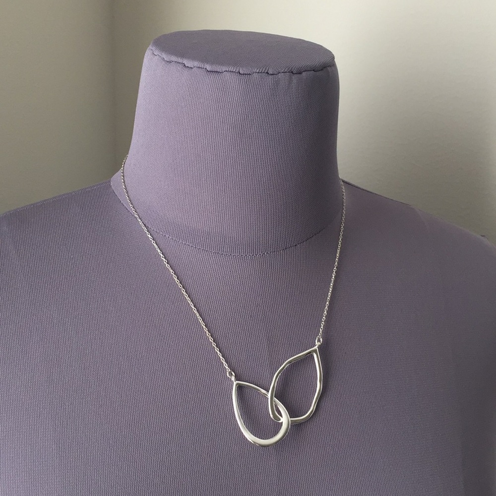 Chloe + Isabel Interlocking Teardrop Necklace